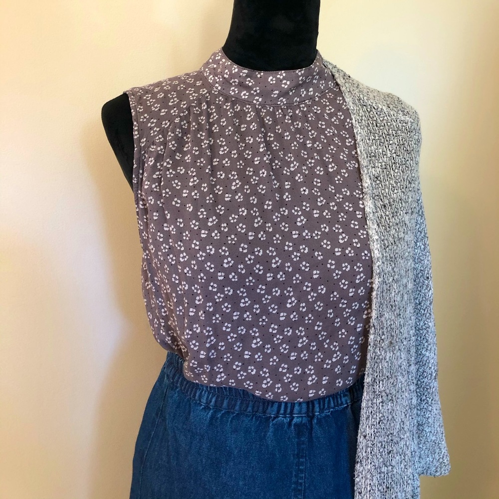 SOLD Cloth + Stone for Anthropologie Floral Blouse